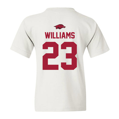 Arkansas - NCAA Football : Ian Williams - Classic Shersey Youth T-Shirt-1