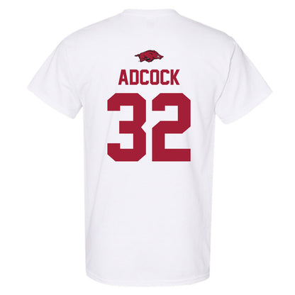 Arkansas - NCAA Football : Matt Adcock - Classic Shersey T-Shirt-1