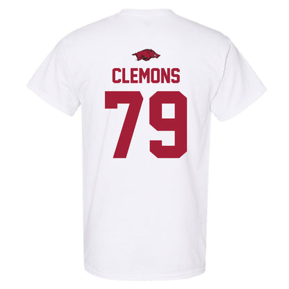 Arkansas - NCAA Football : Josiah Clemons - Classic Shersey T-Shirt-1