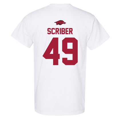 Arkansas - NCAA Football : Braxton Scriber - Classic Shersey T-Shirt-1