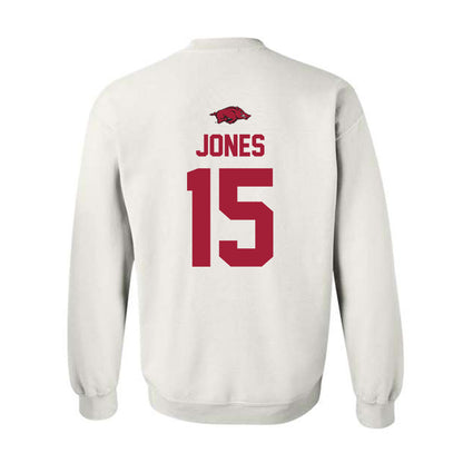Arkansas - NCAA Women's Soccer : Sabrina Jones - Classic Shersey Crewneck Sweatshirt-1