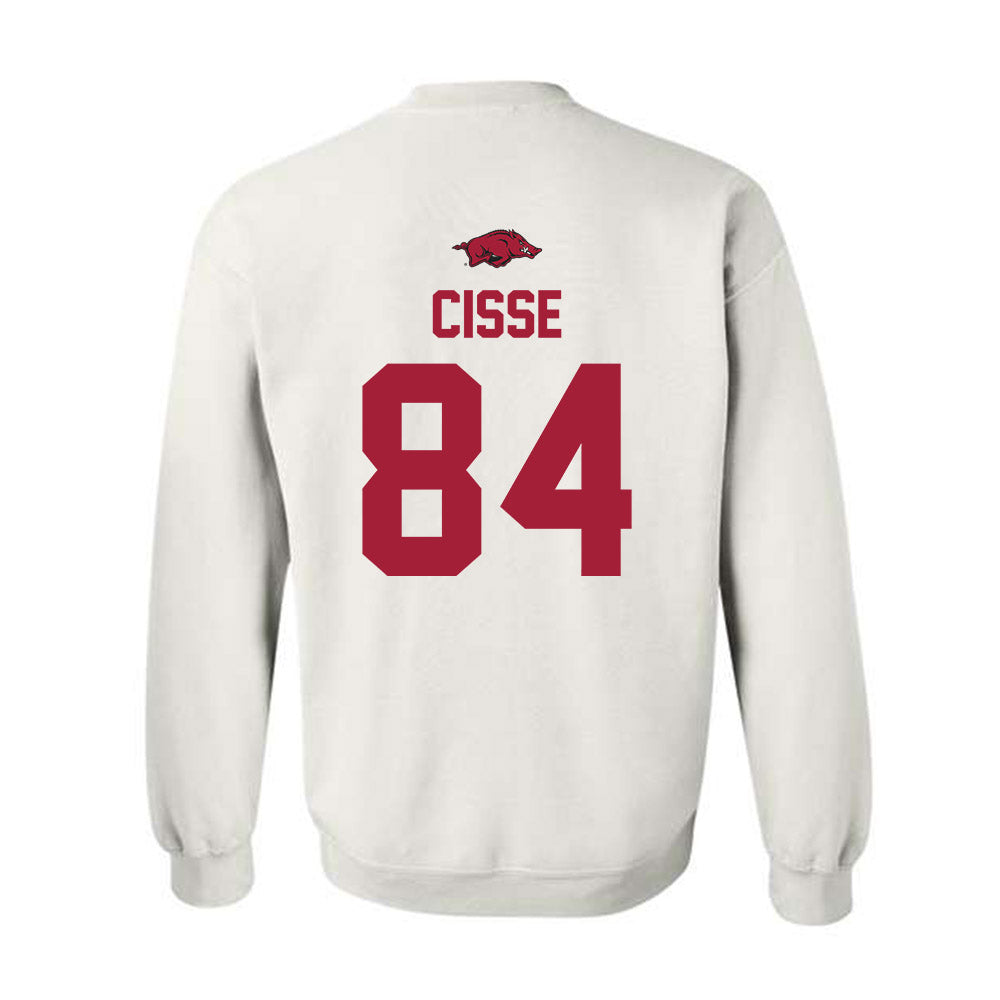 Arkansas - NCAA Football : Ismael Cisse - Classic Shersey Crewneck Sweatshirt-1