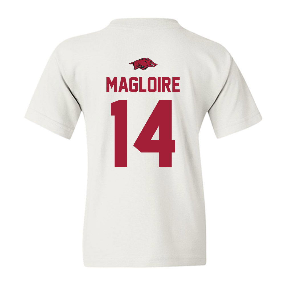Arkansas - NCAA Football : Kyeaure Magloire - Classic Shersey Youth T-Shirt-1