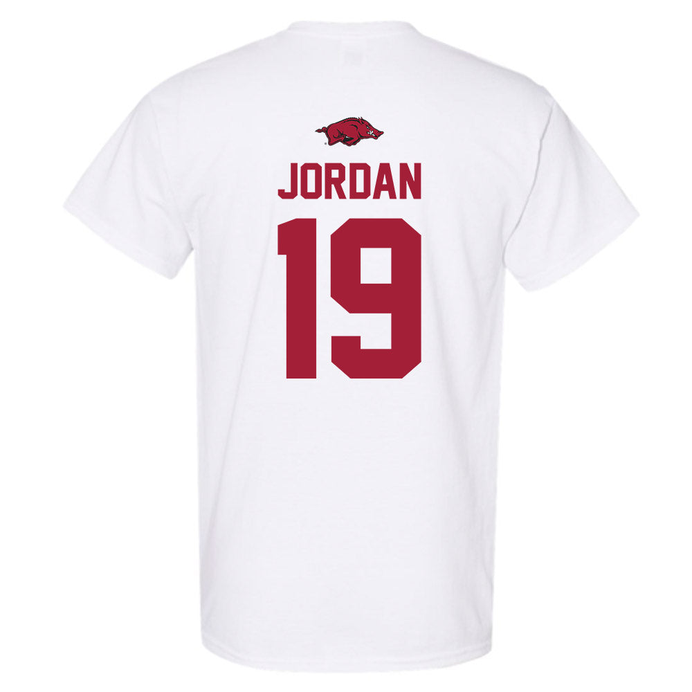 Arkansas - NCAA Football : Antonio Jordan - Classic Shersey T-Shirt-1