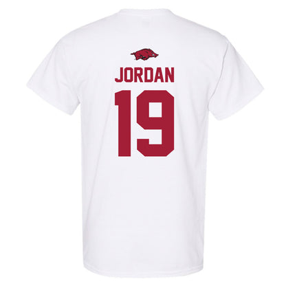 Arkansas - NCAA Football : Antonio Jordan - Classic Shersey T-Shirt-1