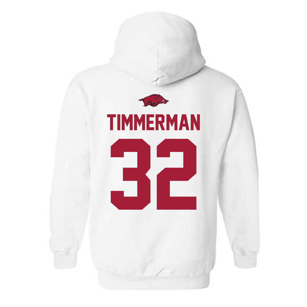 Arkansas - NCAA Softball : Saylor Timmerman - Classic Shersey Hooded Sweatshirt-1