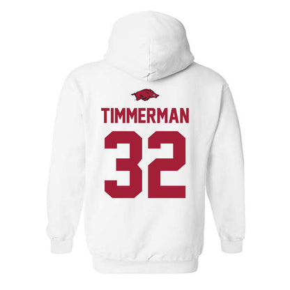Arkansas - NCAA Softball : Saylor Timmerman - Classic Shersey Hooded Sweatshirt-1