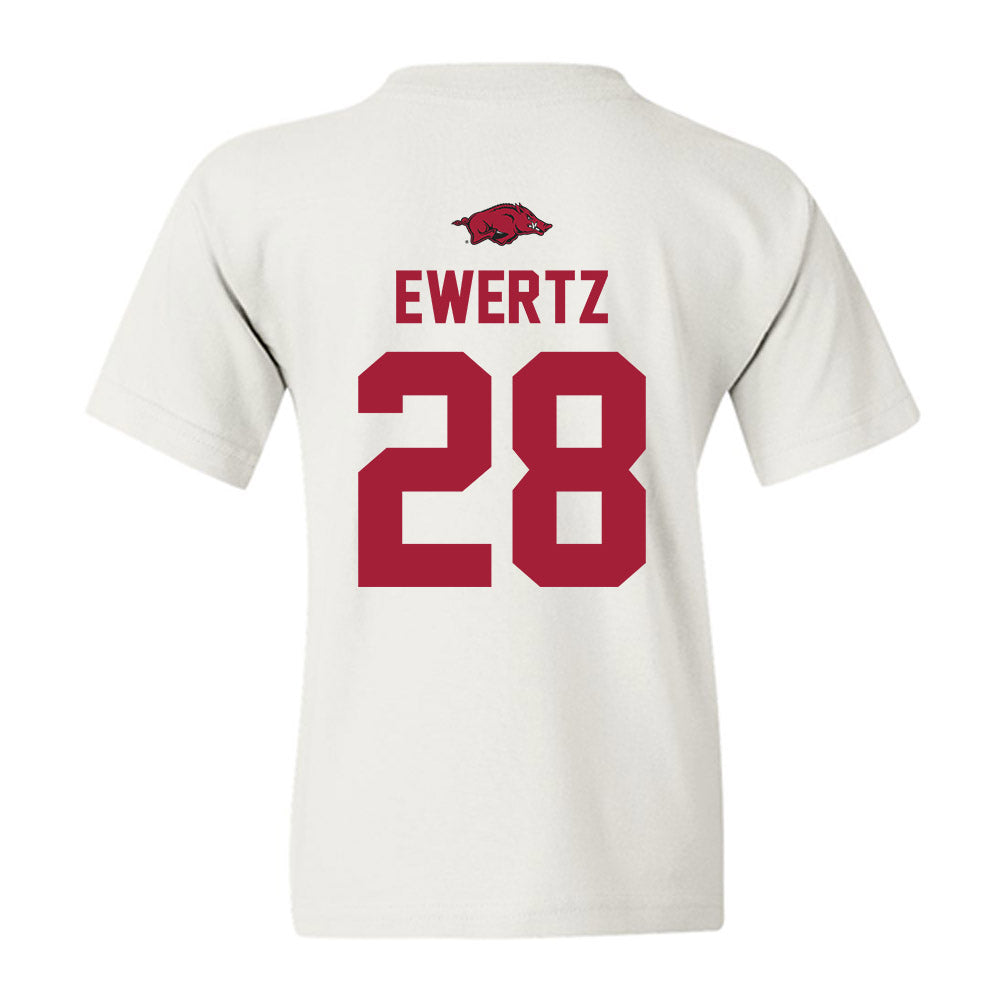 Arkansas - NCAA Women's Soccer : Kyndal Ewertz - Classic Shersey Youth T-Shirt-1