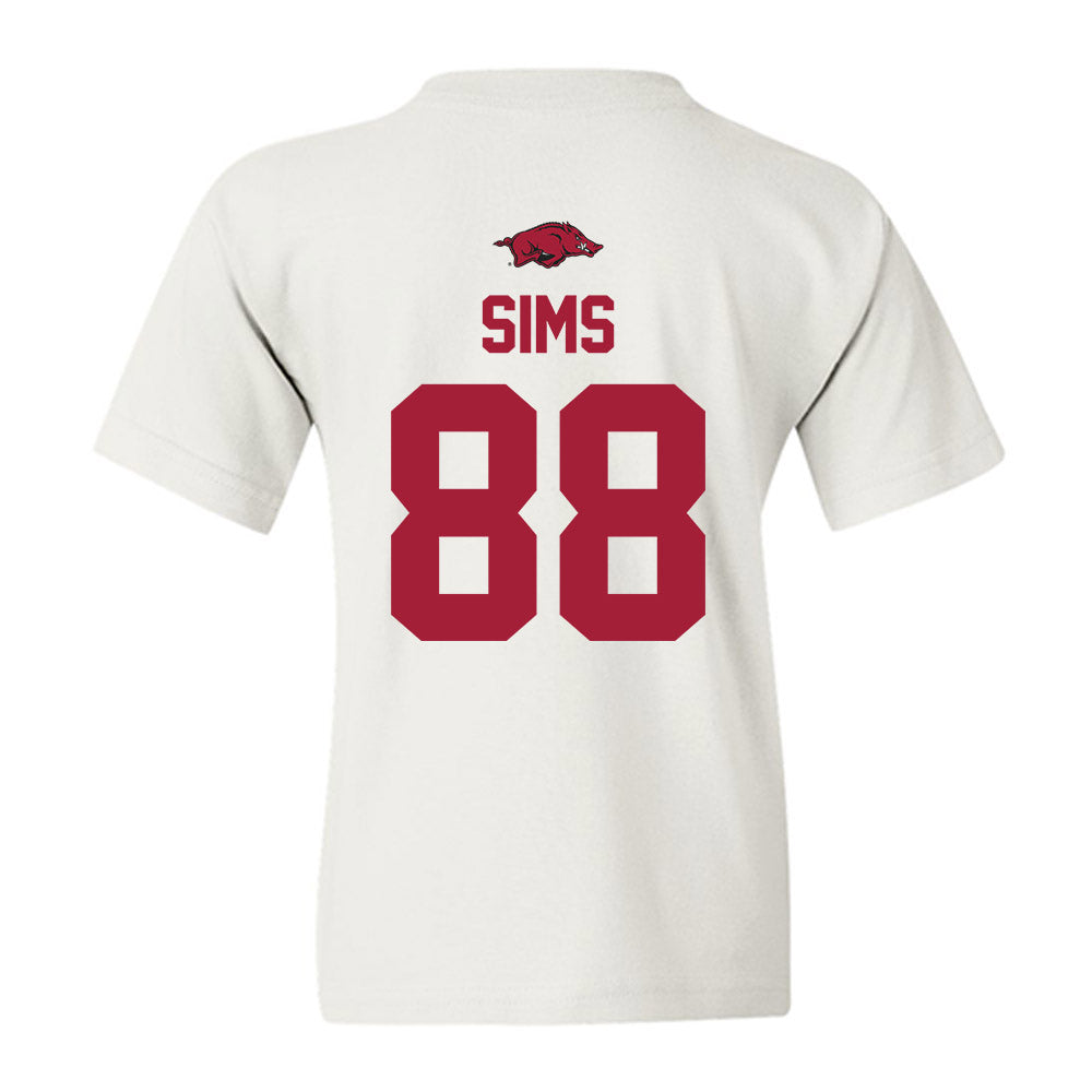 Arkansas - NCAA Football : Xadavien Sims - Classic Shersey Youth T-Shirt-1