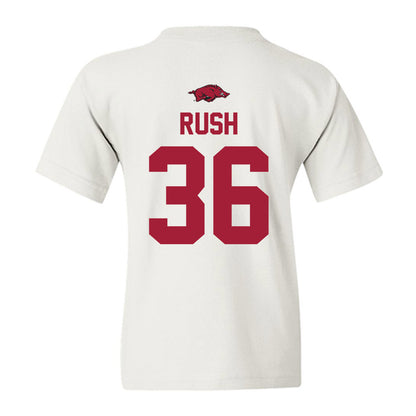 Arkansas - NCAA Football : Gavin Rush - Classic Shersey Youth T-Shirt-1