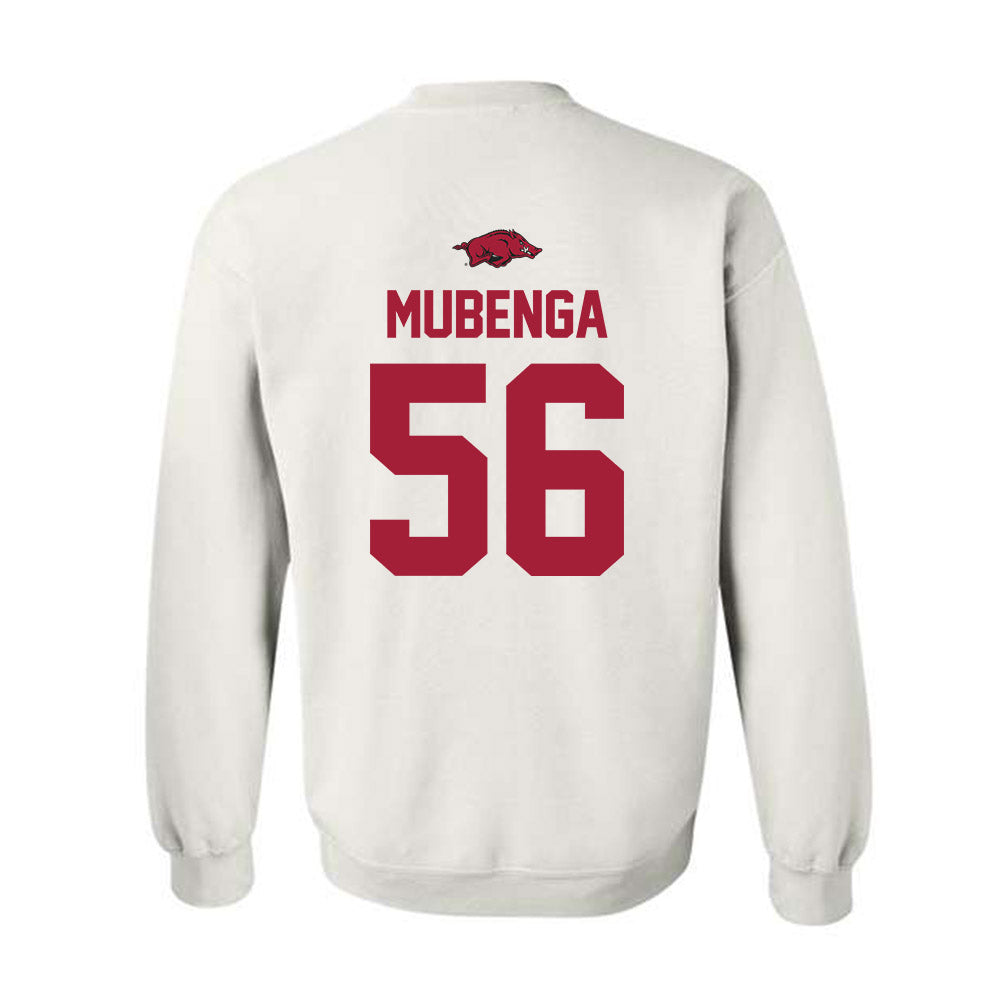 Arkansas - NCAA Football : Ben Mubenga - Classic Shersey Crewneck Sweatshirt-1