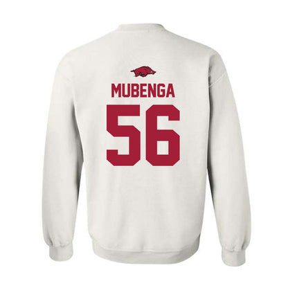 Arkansas - NCAA Football : Ben Mubenga - Classic Shersey Crewneck Sweatshirt-1