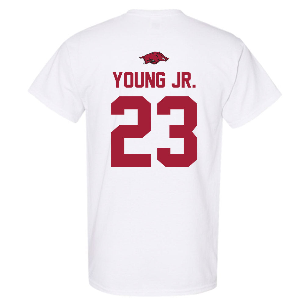 Arkansas - NCAA Football : Kevin Young Jr. - Classic Shersey T-Shirt-1