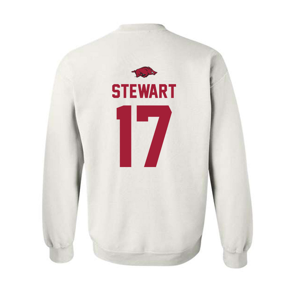 Arkansas - NCAA Baseball : Zack Stewart - Classic Shersey Crewneck Sweatshirt-1