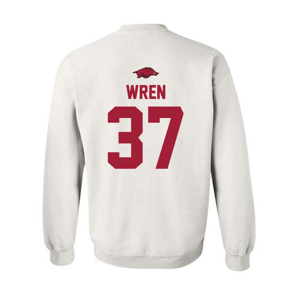 Arkansas - NCAA Baseball : Grant Wren - Classic Shersey Crewneck Sweatshirt-1