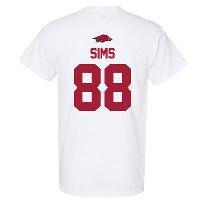 Arkansas - NCAA Football : Xadavien Sims - Classic Shersey T-Shirt-1