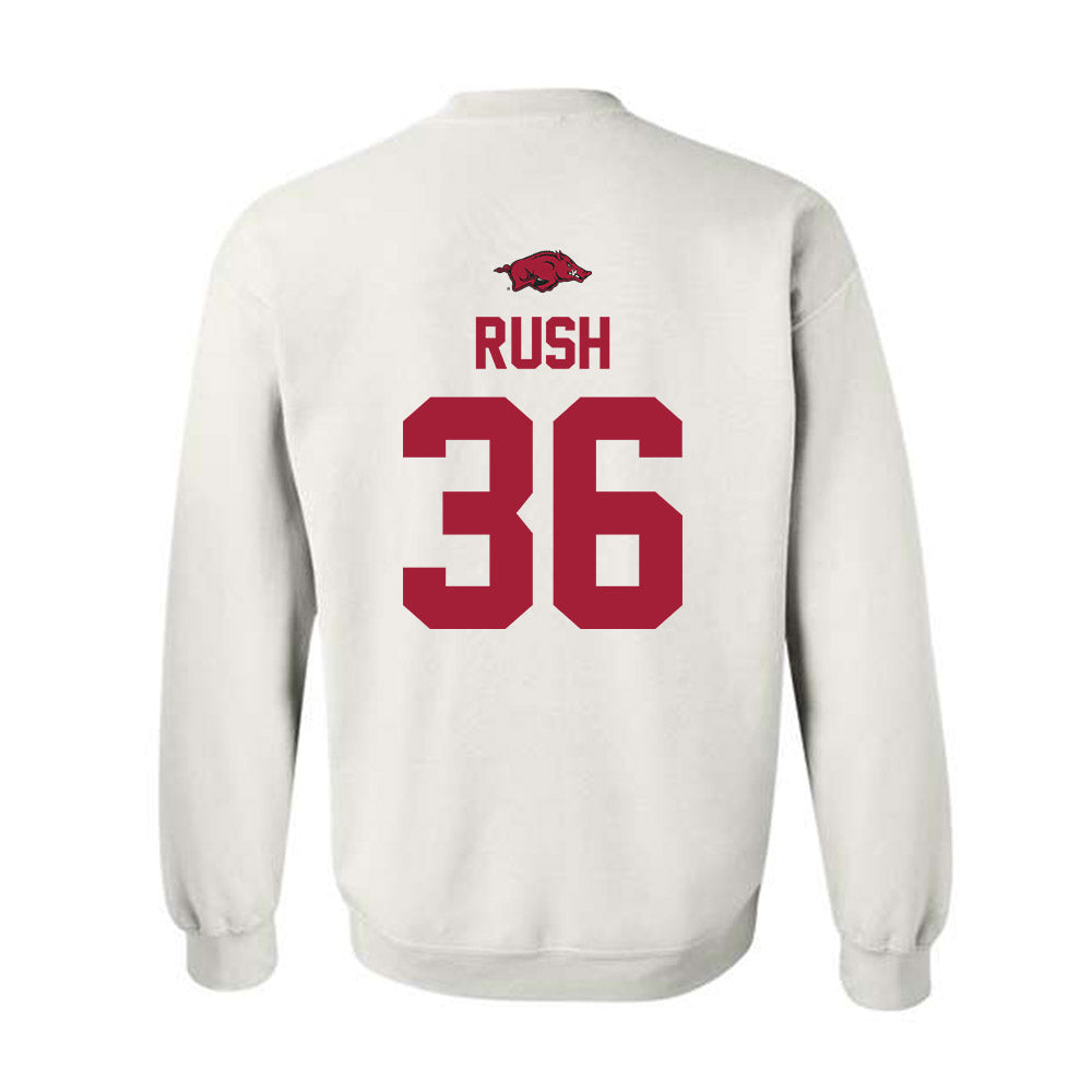 Arkansas - NCAA Football : Gavin Rush - Classic Shersey Crewneck Sweatshirt-1