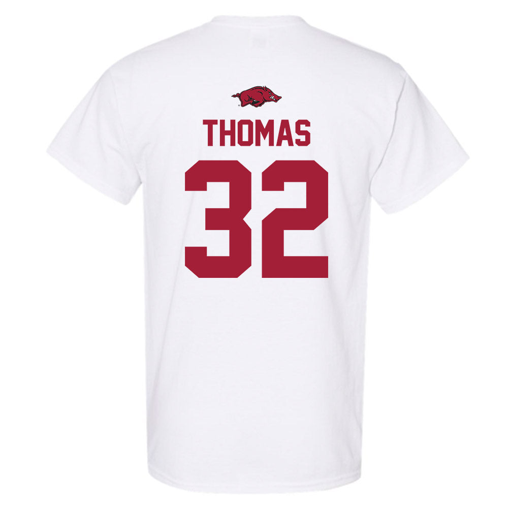 Arkansas - NCAA Women's Basketball : D'Asia Thomas - Classic Shersey T-Shirt-1