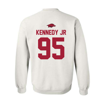 Arkansas - NCAA Football : Anthony Kennedy jr - Classic Shersey Crewneck Sweatshirt-1