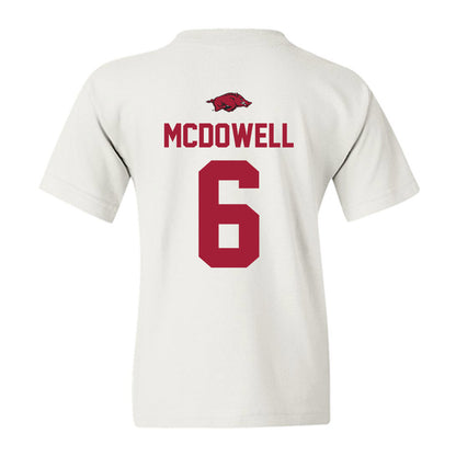 Arkansas - NCAA Softball : Ella McDowell - Classic Shersey Youth T-Shirt-1