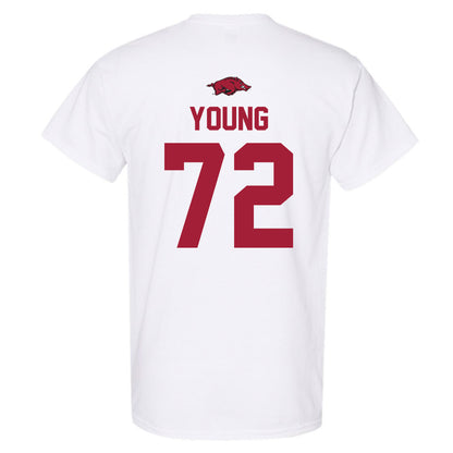 Arkansas - NCAA Football : Tucker Young - Classic Shersey T-Shirt-1