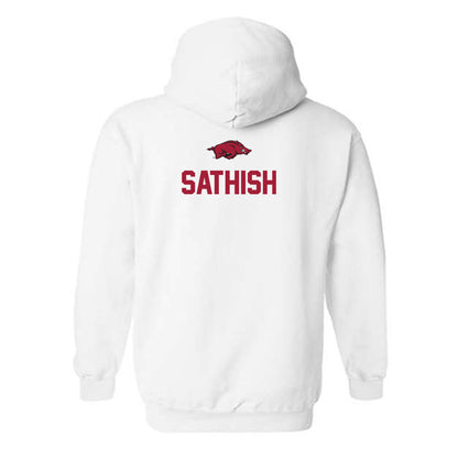Arkansas - NCAA Women's Golf : Swetha Sathish - Classic Shersey Hooded Sweatshirt-1