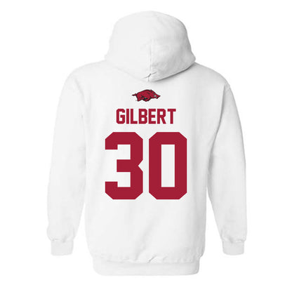 Arkansas - NCAA Football : Max Gilbert - Classic Shersey Hooded Sweatshirt-1