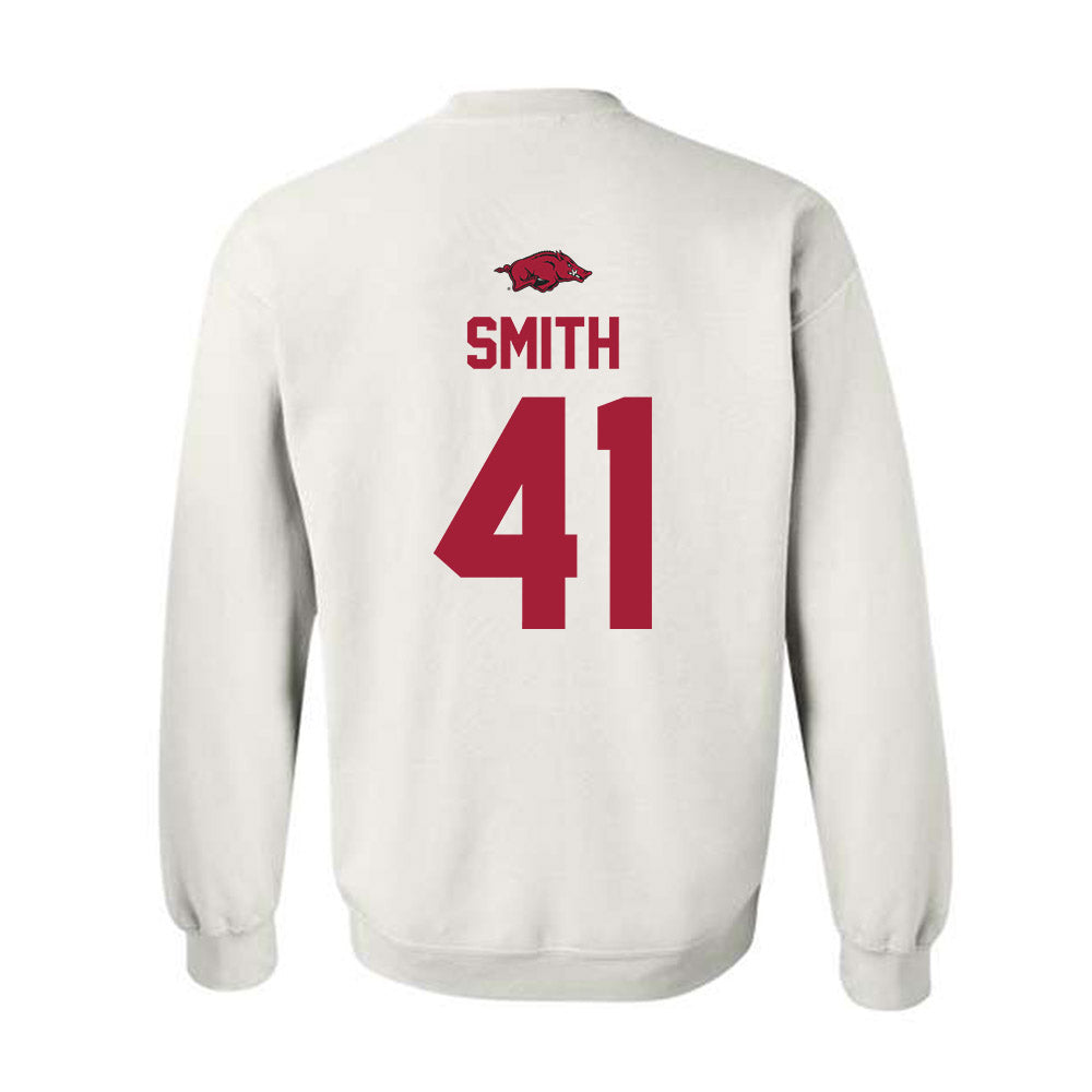 Arkansas - NCAA Football : Connor Smith - Classic Shersey Crewneck Sweatshirt-1
