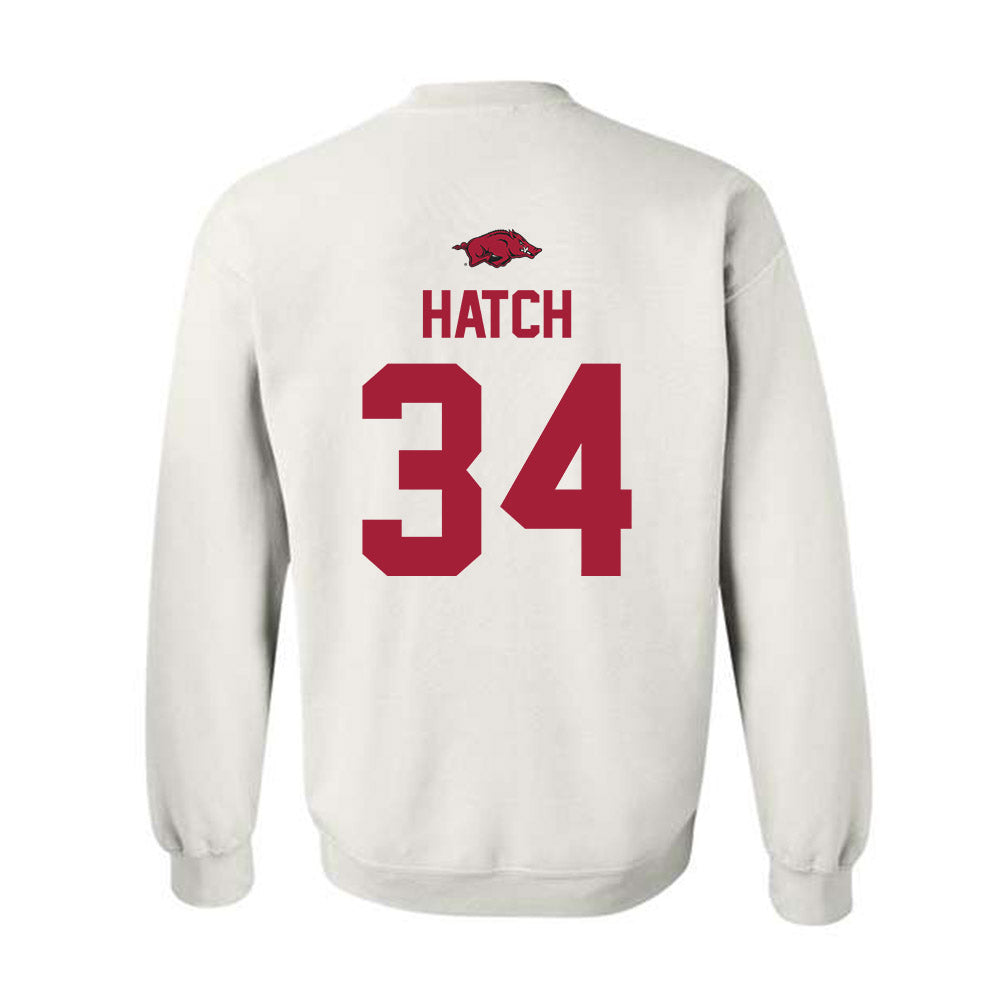 Arkansas - NCAA Football : Jathan Hatch - Classic Shersey Crewneck Sweatshirt-1