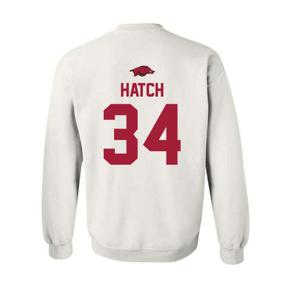 Arkansas - NCAA Football : Jathan Hatch - Classic Shersey Crewneck Sweatshirt-1
