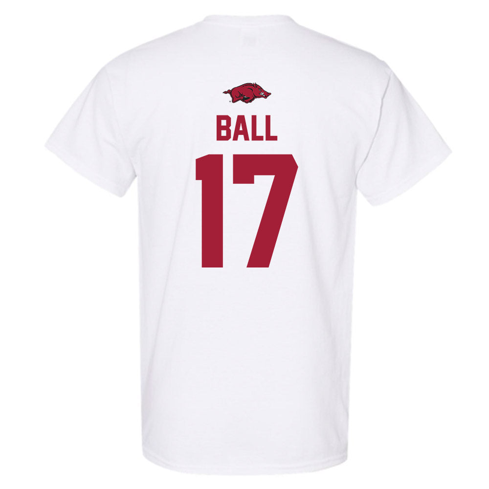 Arkansas - NCAA Women's Soccer : Kennedy Ball - Classic Shersey T-Shirt-1