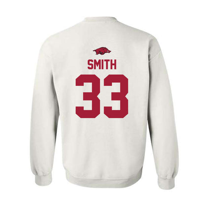 Arkansas - NCAA Football : Jakore Smith - Classic Shersey Crewneck Sweatshirt-1