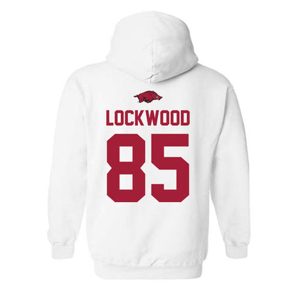 Arkansas - NCAA Football : Ty Lockwood - Classic Shersey Hooded Sweatshirt-1