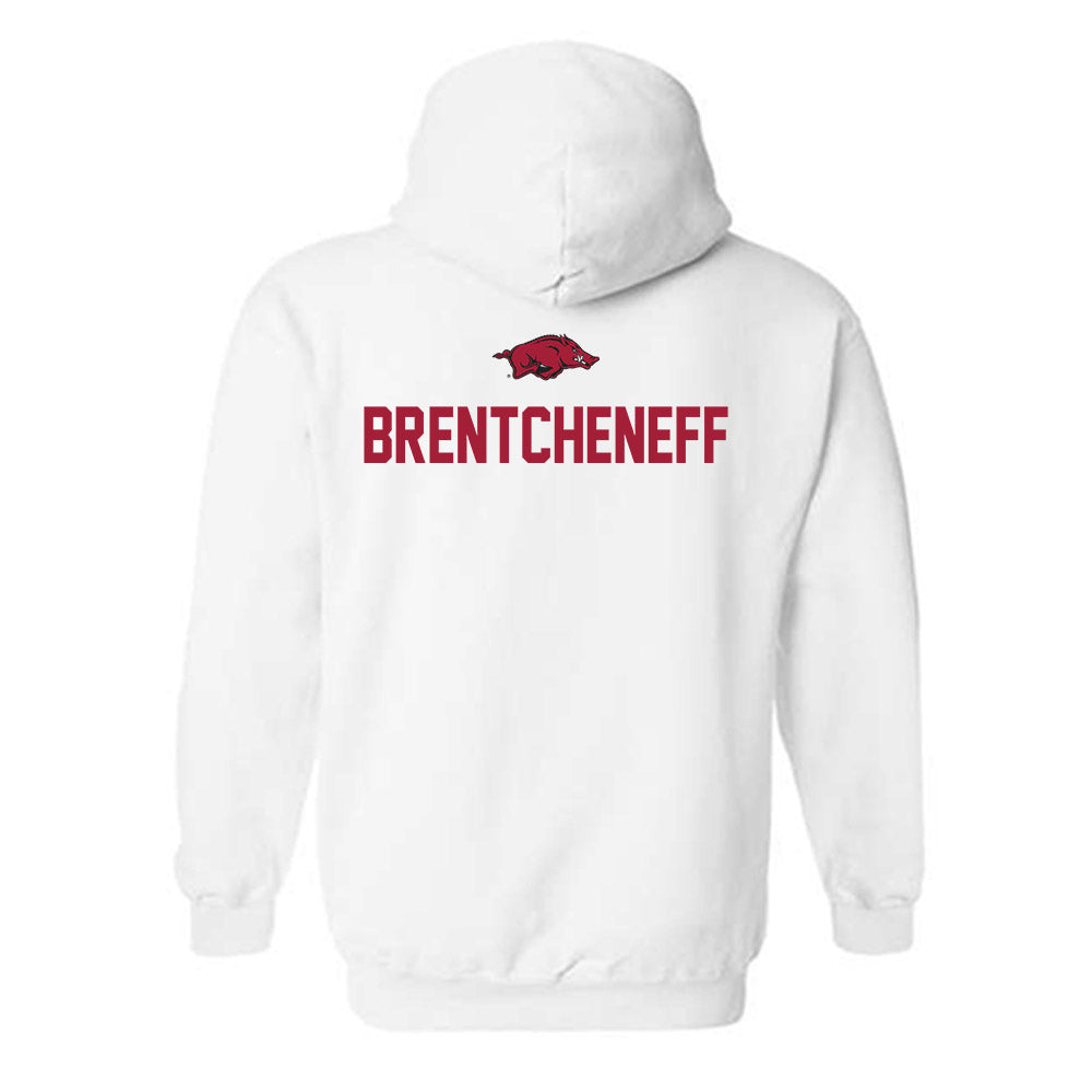 Arkansas - NCAA Women's Golf : Sara Brentcheneff - Classic Shersey Hooded Sweatshirt-1