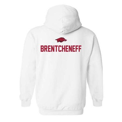Arkansas - NCAA Women's Golf : Sara Brentcheneff - Classic Shersey Hooded Sweatshirt-1