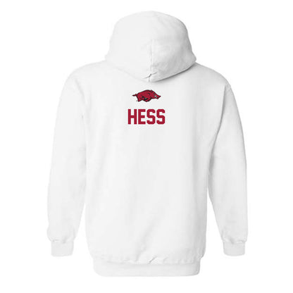 Arkansas - NCAA Women's Gymnastics : Tori Hess - Classic Shersey Hooded Sweatshirt-1