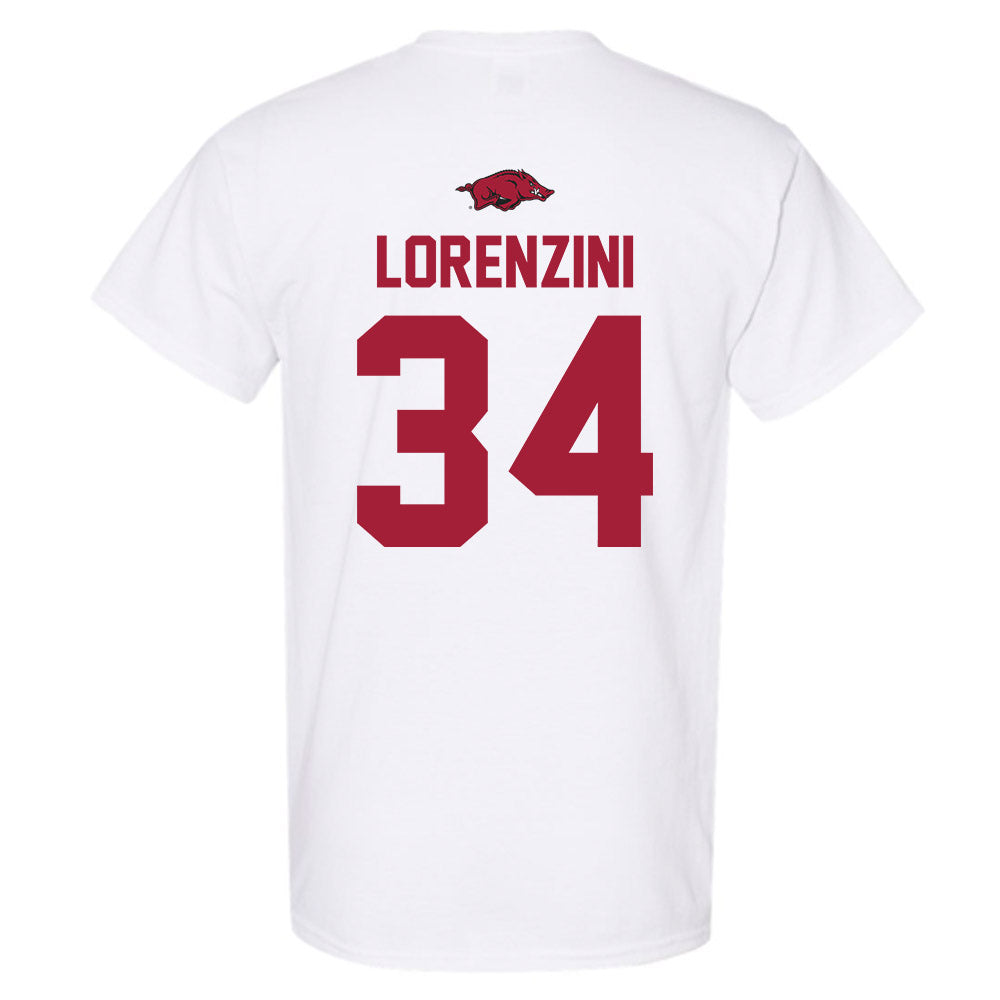 Arkansas - NCAA Baseball : Joey Lorenzini - Classic Shersey T-Shirt-1