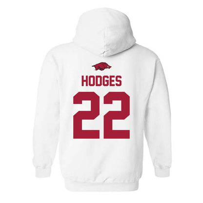Arkansas - NCAA Football : Tj HODGES - Classic Shersey Hooded Sweatshirt-1