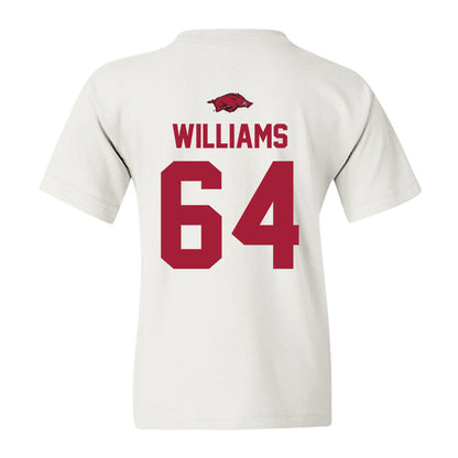 Arkansas - NCAA Football : Bryant Williams - Classic Shersey Youth T-Shirt-1