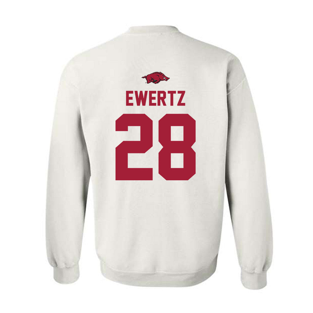 Arkansas - NCAA Women's Soccer : Kyndal Ewertz - Classic Shersey Crewneck Sweatshirt-1