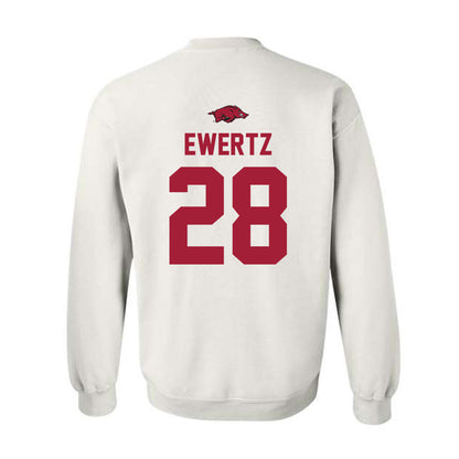 Arkansas - NCAA Women's Soccer : Kyndal Ewertz - Classic Shersey Crewneck Sweatshirt-1