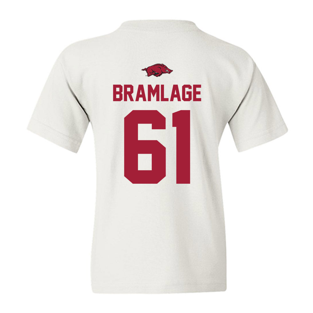 Arkansas - NCAA Football : Kaden Bramlage - Classic Shersey Youth T-Shirt-1