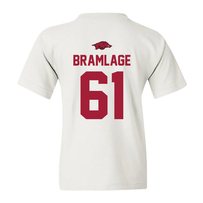Arkansas - NCAA Football : Kaden Bramlage - Classic Shersey Youth T-Shirt-1