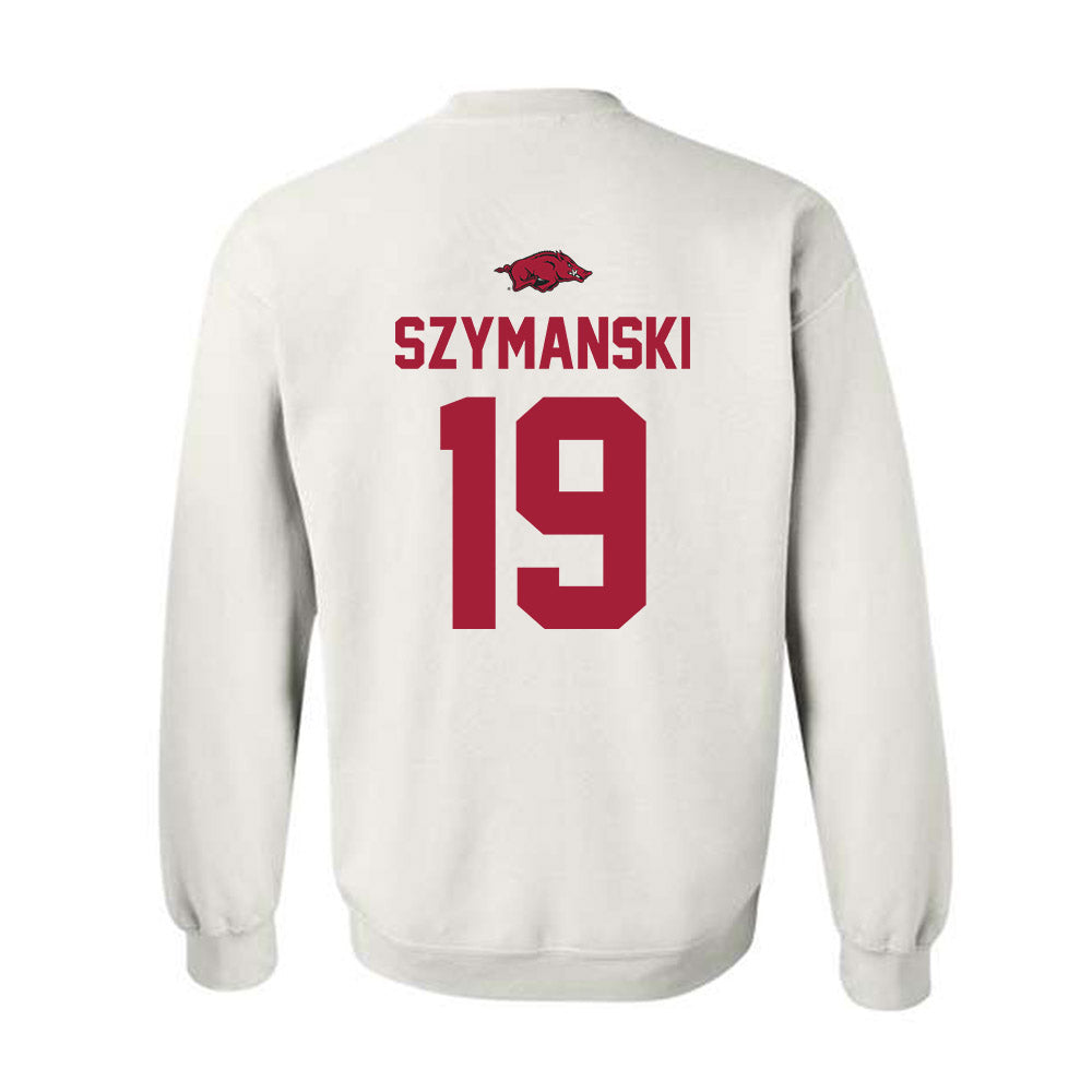Arkansas - NCAA Women's Soccer : Paige Szymanski - Classic Shersey Crewneck Sweatshirt-1