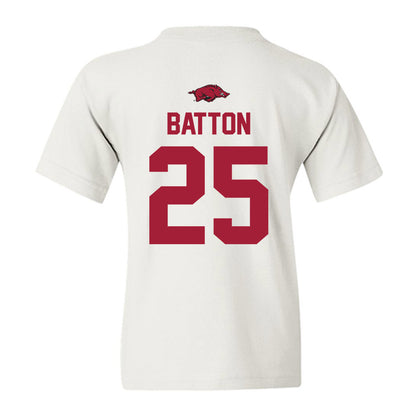Arkansas - NCAA Football : Markeylin Batton - Classic Shersey Youth T-Shirt-1