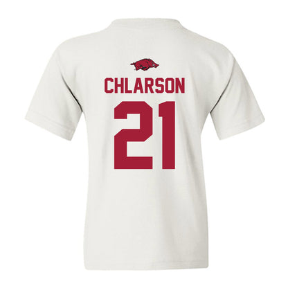 Arkansas - NCAA Women's Basketball : Ashlynn Chlarson - Classic Shersey Youth T-Shirt-1