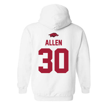 Arkansas - NCAA Football : J’Lynn Allen - Classic Shersey Hooded Sweatshirt-1