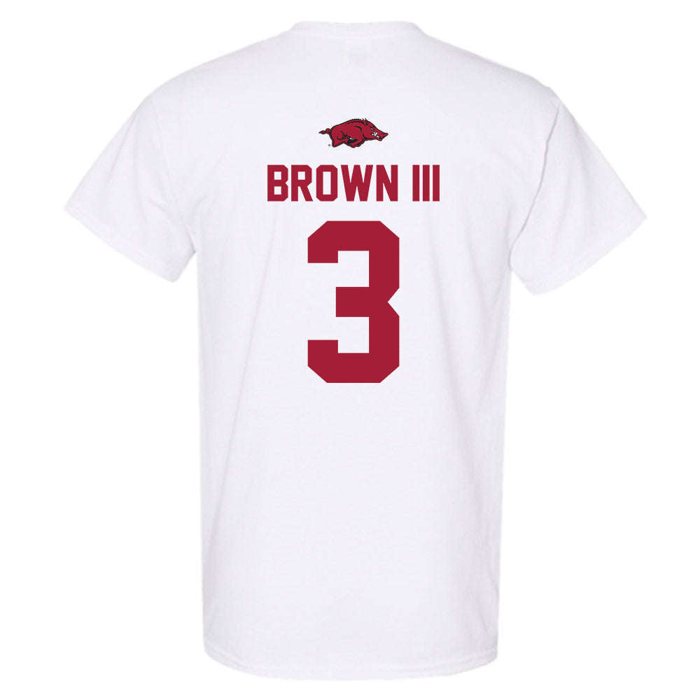Arkansas - NCAA Football : CS Brown III - Classic Shersey T-Shirt-1