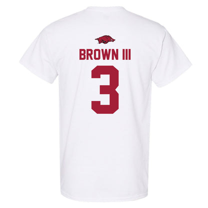 Arkansas - NCAA Football : CS Brown III - Classic Shersey T-Shirt-1