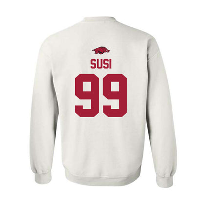 Arkansas - NCAA Women's Soccer : Zoe Susi - Classic Shersey Crewneck Sweatshirt-1